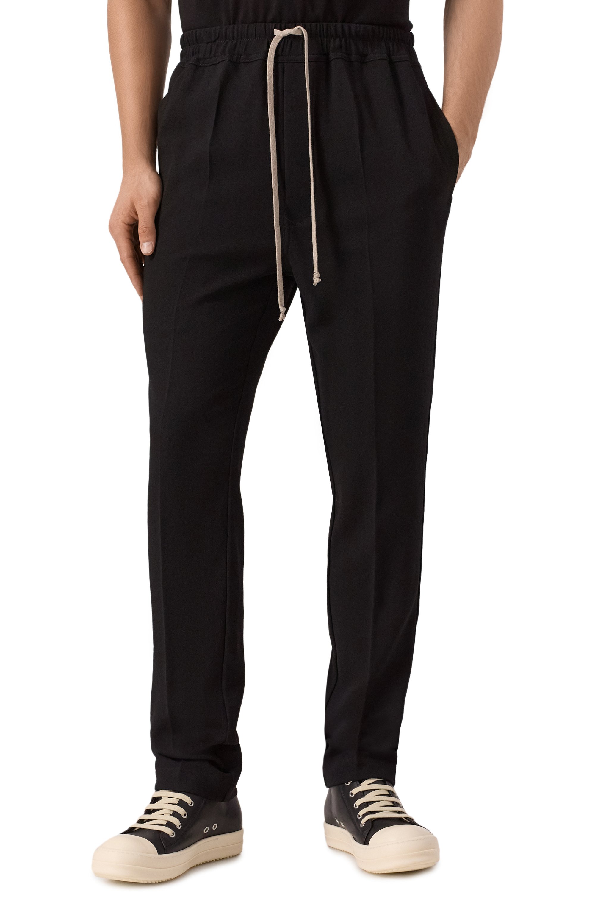 Шерстяные брюки RICK OWENS, арт. RU02E1390/WA, фото 3