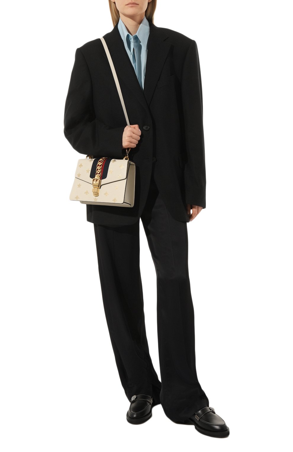 Сумка sylvie bee star style GUCCI, арт. 524405 DJ2RG, фото 7