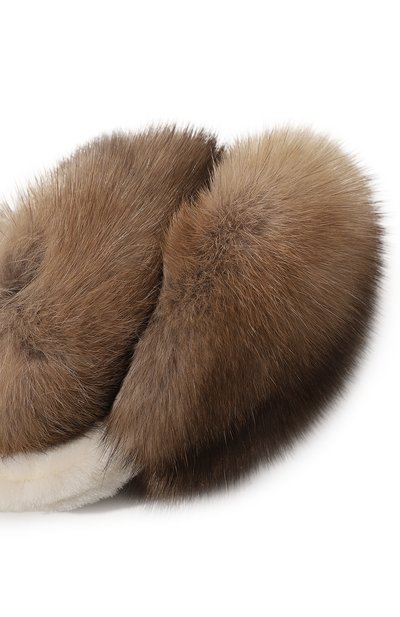 Меховые наушники из норки и соболя VICTORIA KUSENKOVA, арт. 991213641087, фото 4