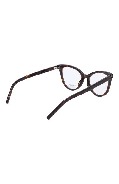 Оправа SAINT LAURENT коричневого цвета по цене 32900 руб., арт. SL M164 008, фото 4 Оправа SAINT LAURENT, арт. SL M164 008, фото 4