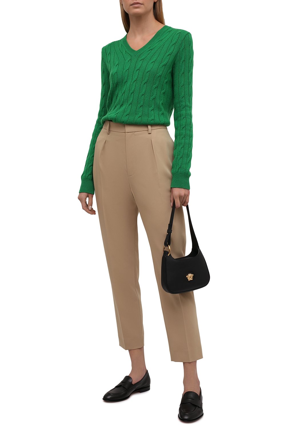 Кожаные лоферы SANTONI, арт. WUSF59962HAFSLGAN01, фото 2