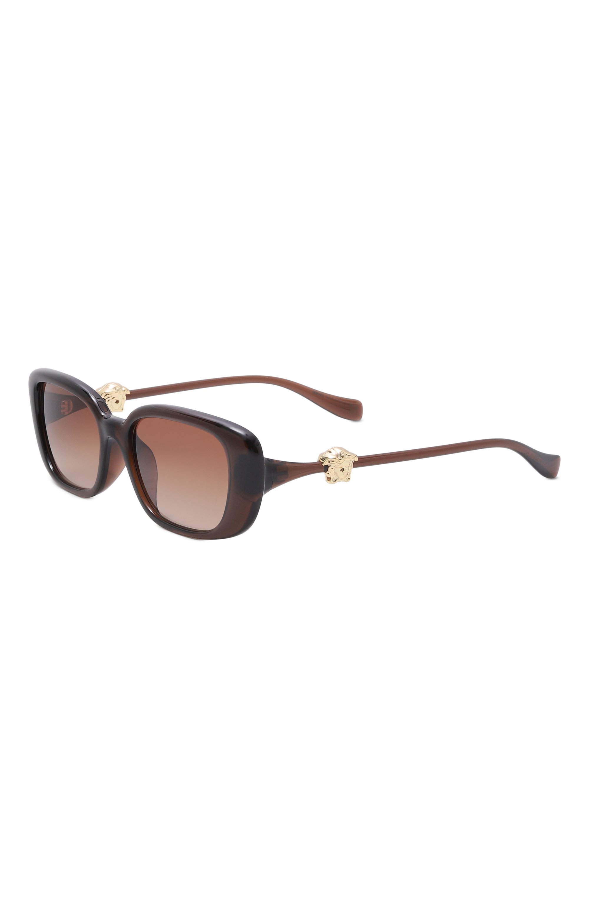 Солнцезащитные очки VERSACE коричневого цвета по цене 29950 руб., арт. 4504D-533213, фото 1 Солнцезащитные очки VERSACE, арт. 4504D-533213, фото 1