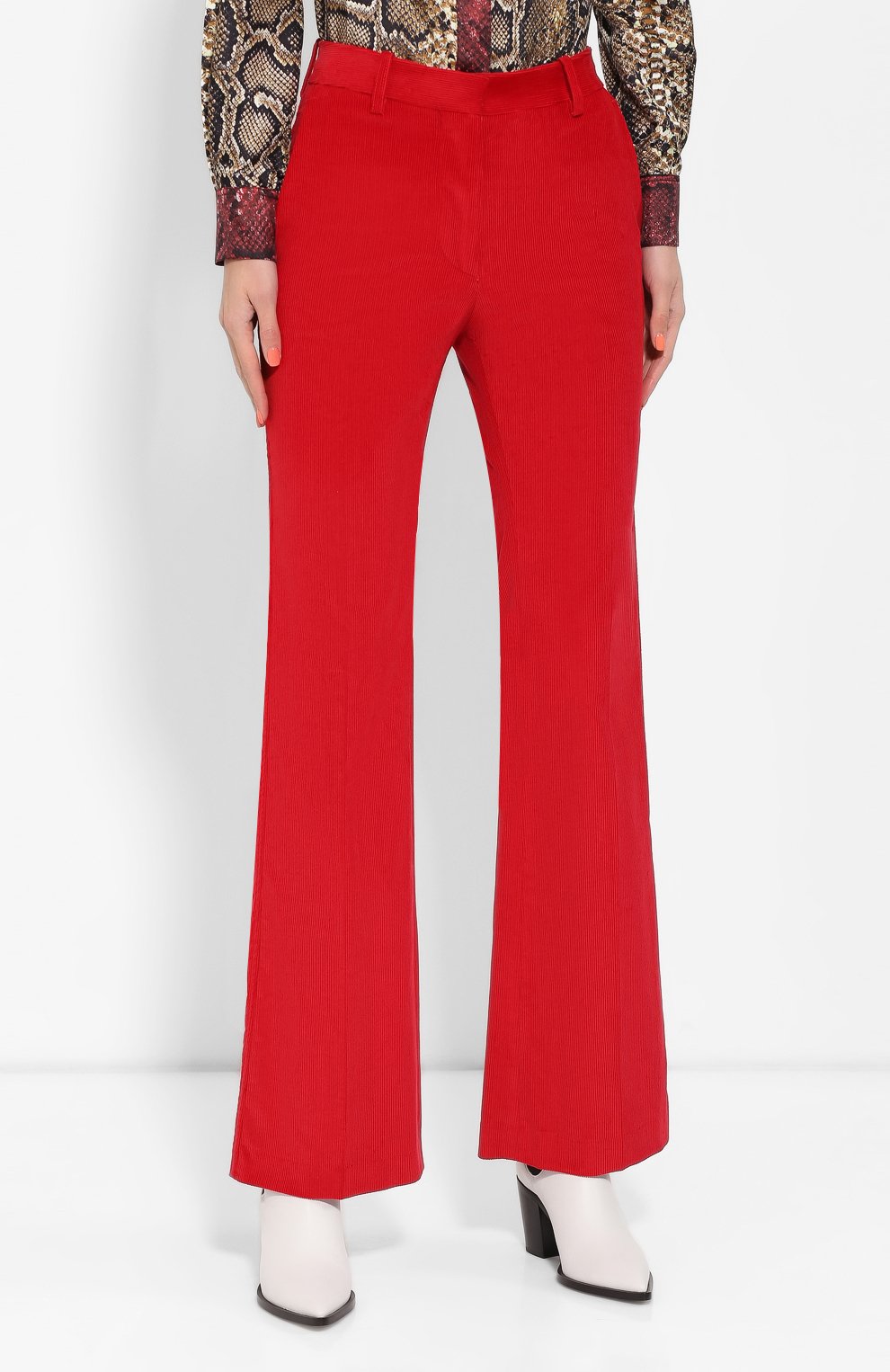 Вельветовые брюки VICTORIA BECKHAM, арт. TR 0VR 21008A, фото 3