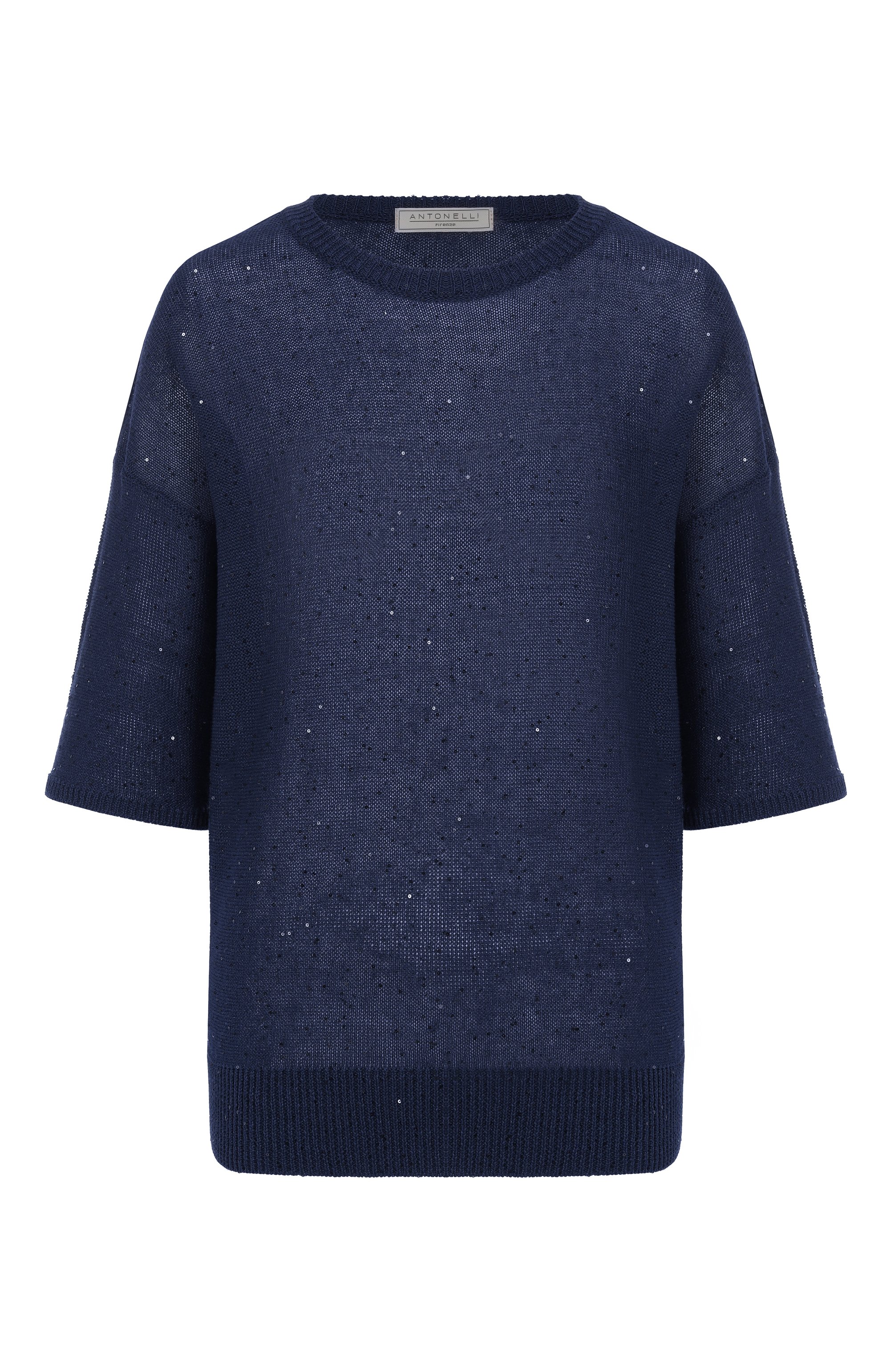 Пуловер изо льна и хлопка ANTONELLI FIRENZE, арт. 41798Q/01625, фото 1