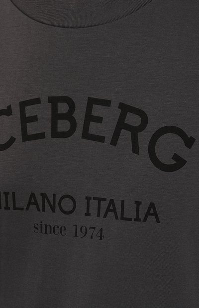 Хлопковая футболка ICEBERG, арт. F021/6325, фото 5