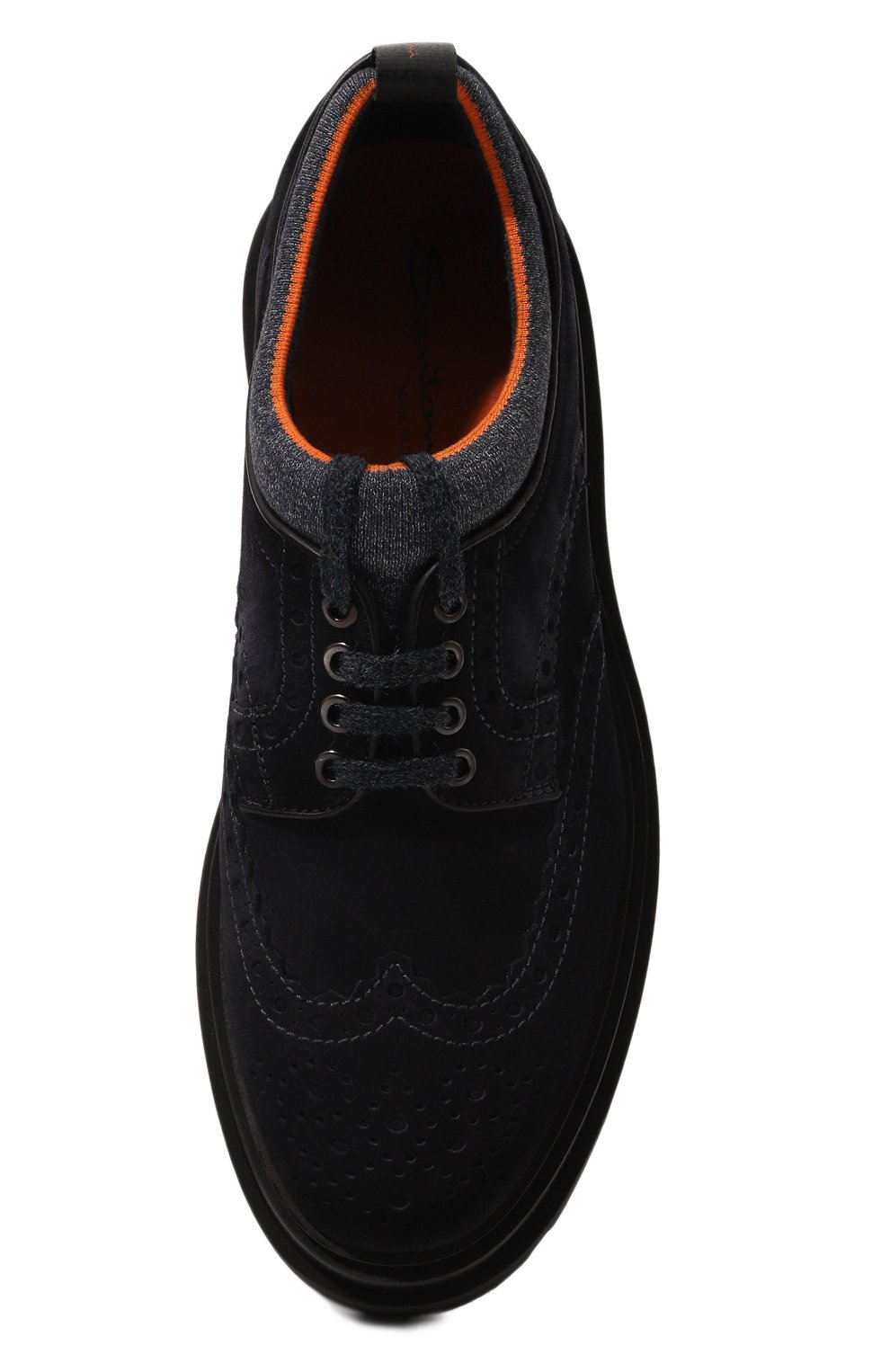 Замшевые дерби milano SANTONI, арт. MGMG18936JK4MGEX, фото 6