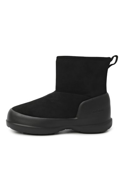 Замшевые ботинки mezzaluna mid MOON BOOT черного цвета по цене 25750 руб., арт. 80D2500060, фото 4 Замшевые ботинки mezzaluna mid MOON BOOT, арт. 80D2500060, фото 4
