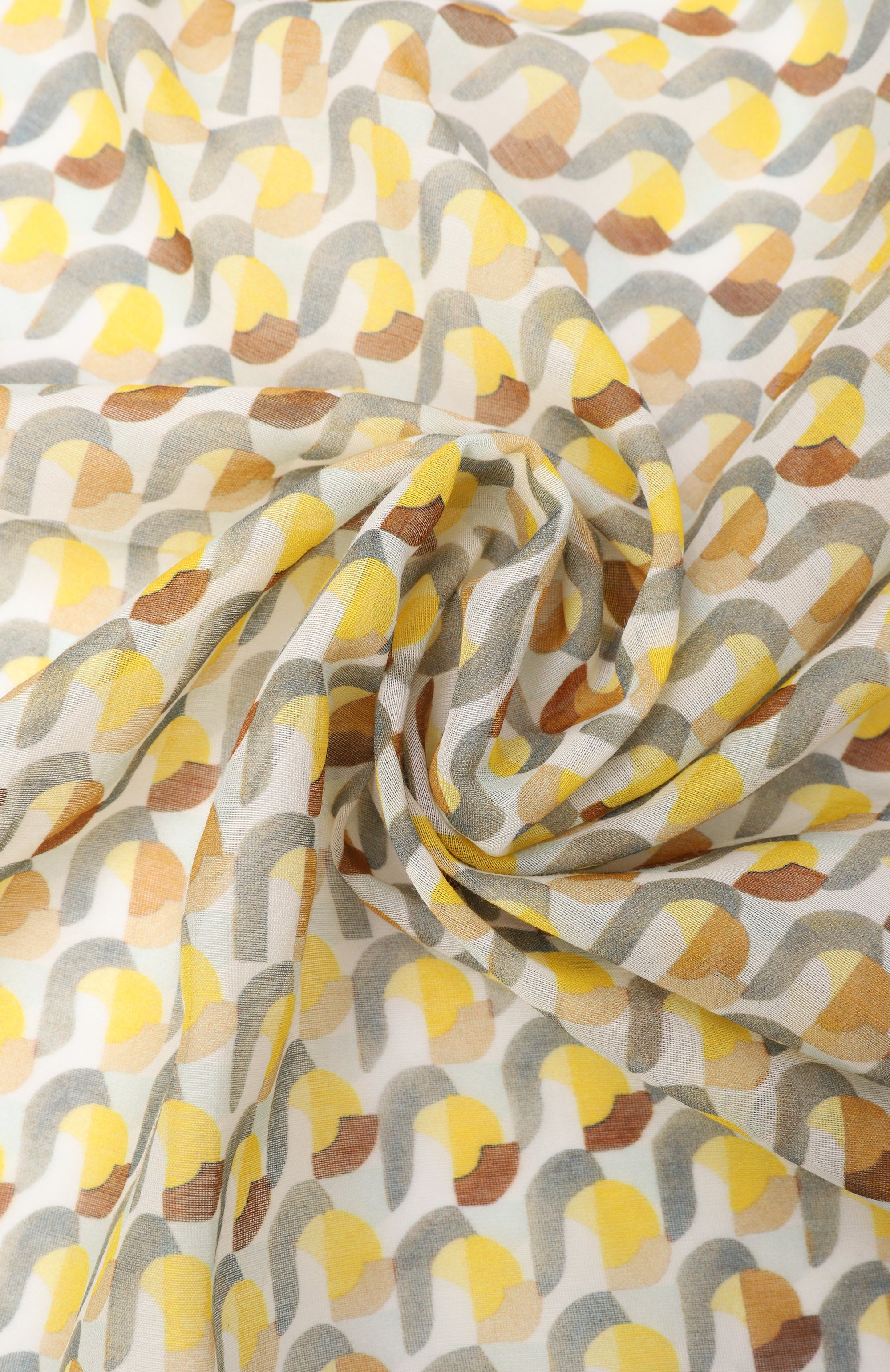 Платок из хлопка и шелка BOGLIOLI, арт. 20284/BEC953, фото 2