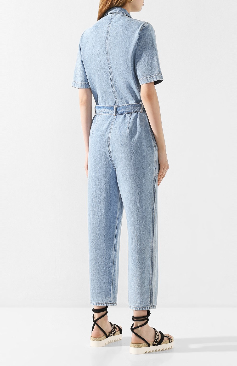 Джинсовый комбинезон NANUSHKA, арт. ARL0_BLUE WASH_RIGID DENIM, фото 4