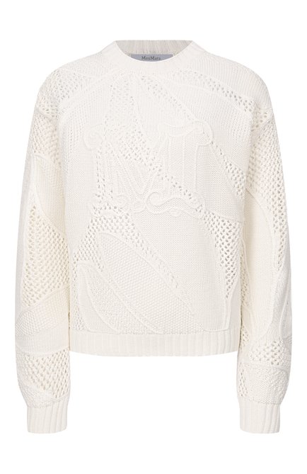 Женский хлопковый свитер MAX MARA, арт. MXMSALV0