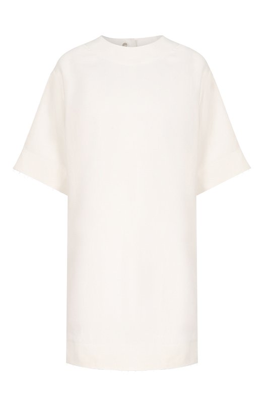 Топ из вискозы и льна Calvin Klein Collection