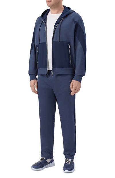 Толстовка из хлопка и шелка CORTIGIANI, арт. 4AF620, фото 2