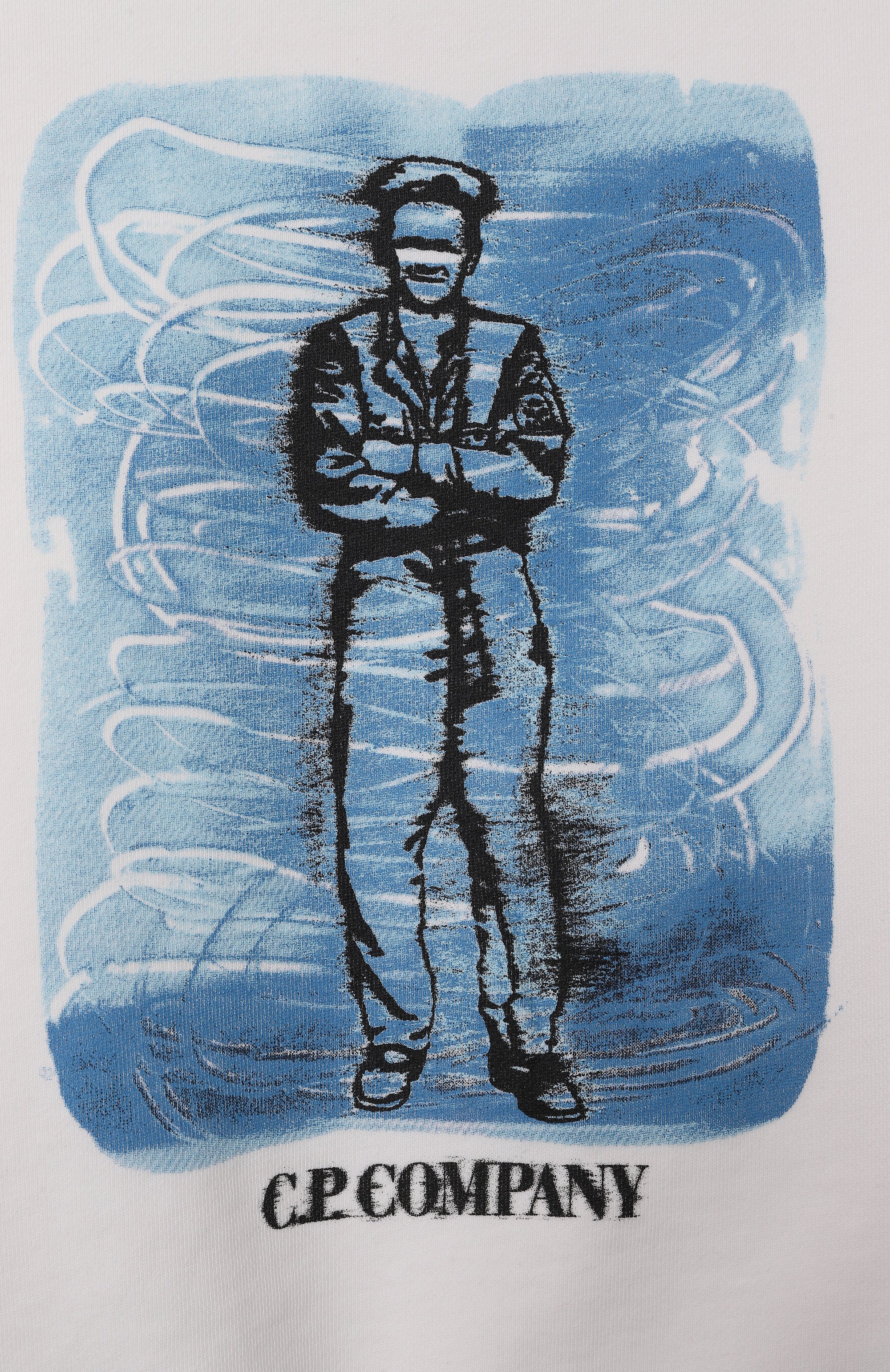 Хлопковый свитшот C.P. COMPANY, арт. CSF000/LCA69/4-8, фото 3