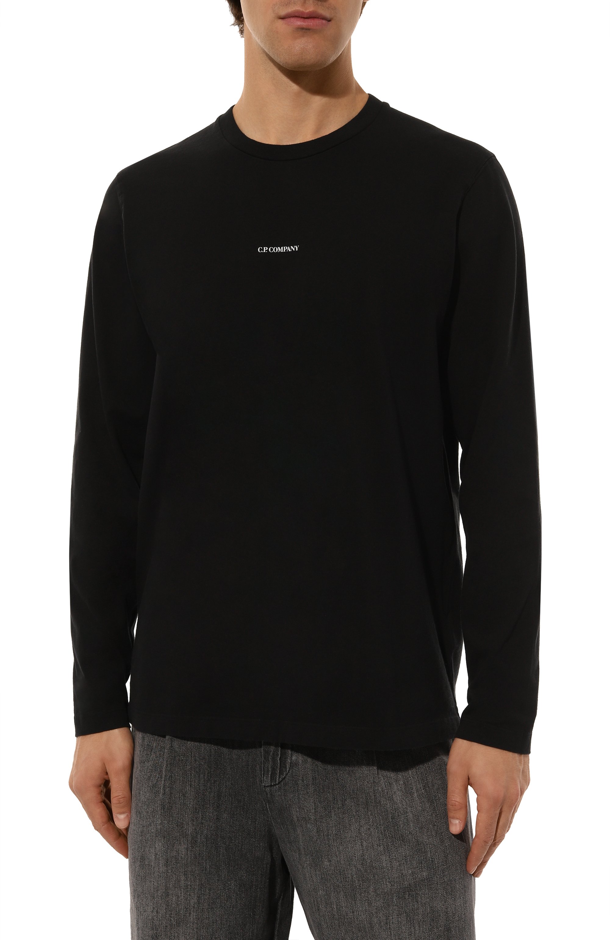 Хлопковый лонгслив C.P. COMPANY, арт. 17CMTS284A005870G, фото 3