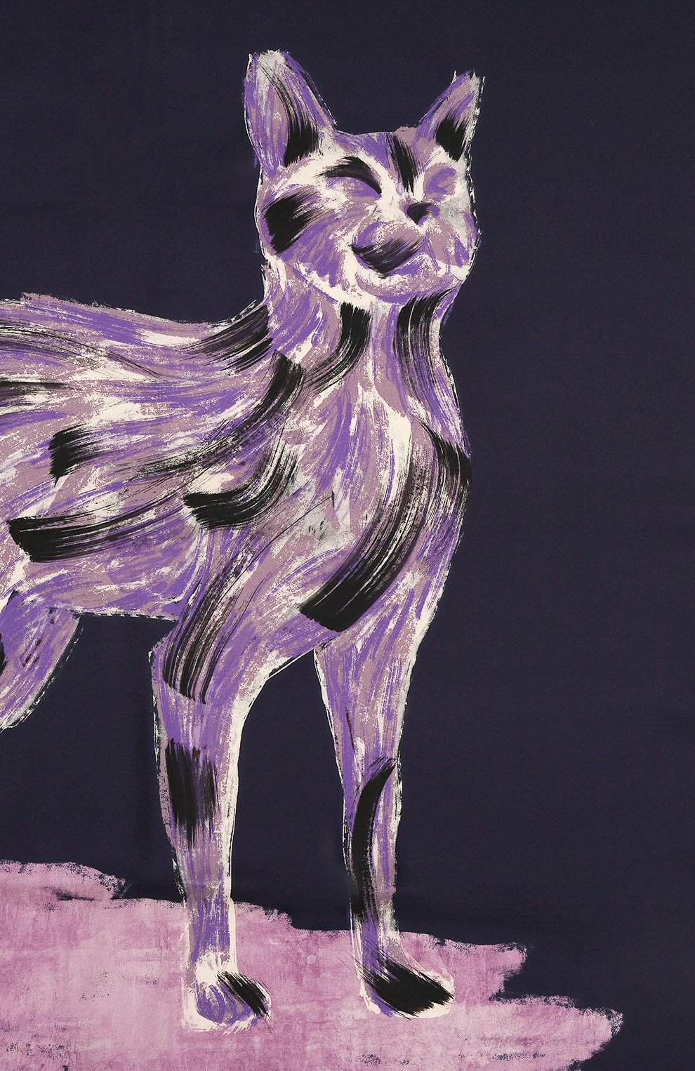 Шелковый платок LANVIN, арт. 6L9090/SS235, фото 4