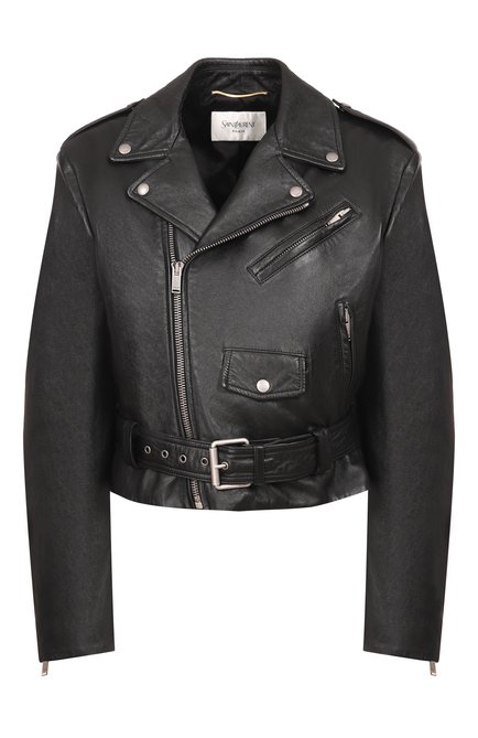 Женская кожаная куртка SAINT LAURENT, арт. 865220/YCQT2