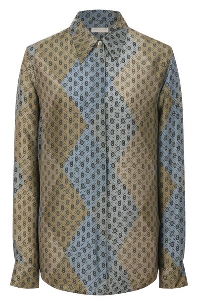 Женская шелковая рубашка DRIES VAN NOTEN, арт. 010706-2127-104