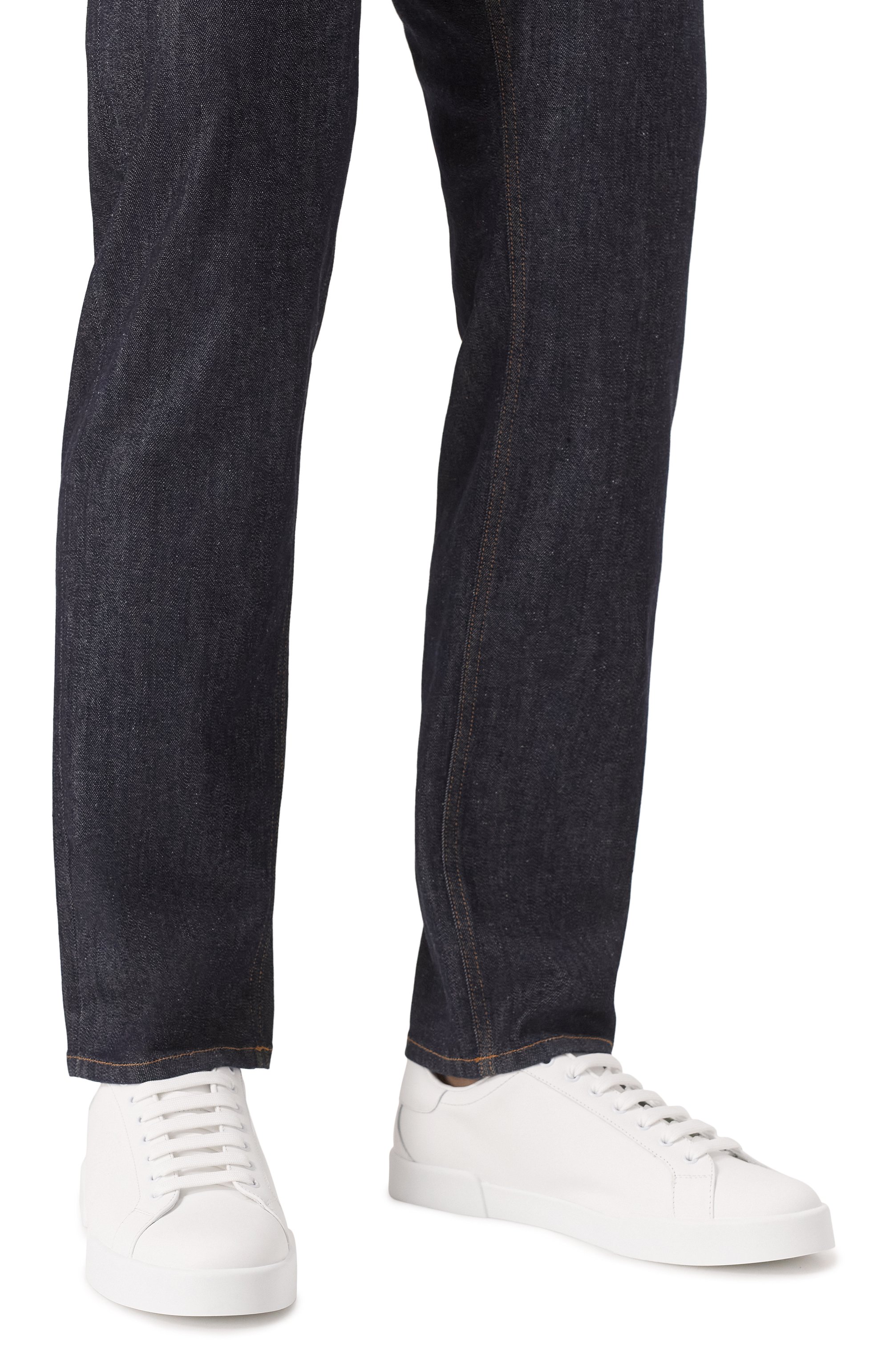 Кожаные кеды strobel portofino light DOLCE & GABBANA, арт. CS2324/AV066, фото 3