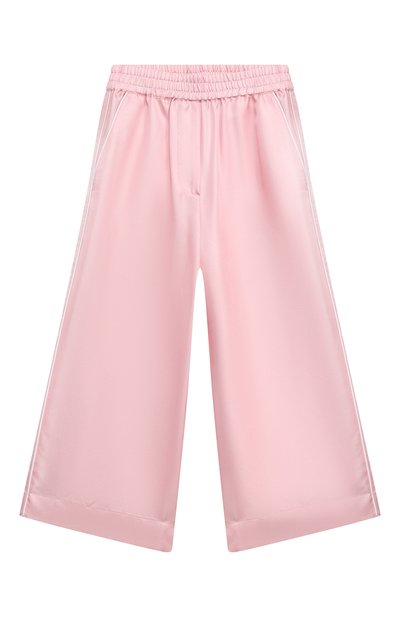 Шелковые брюки DOLCE & GABBANA, арт. L53P26/G7M5C/2-6