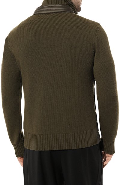 Комбинированный кардиган MONCLER, арт. 9B000.11 94778, фото 4