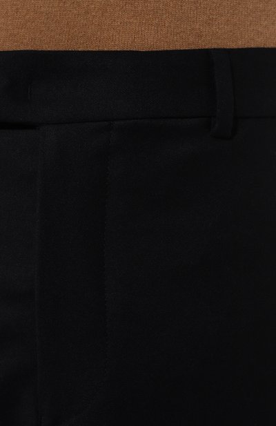 Шерстяные брюки EMPORIO ARMANI темно-синего цвета по цене 38400 руб., арт. EM000275/TE11118, фото 5 Шерстяные брюки EMPORIO ARMANI, арт. EM000275/TE11118, фото 5