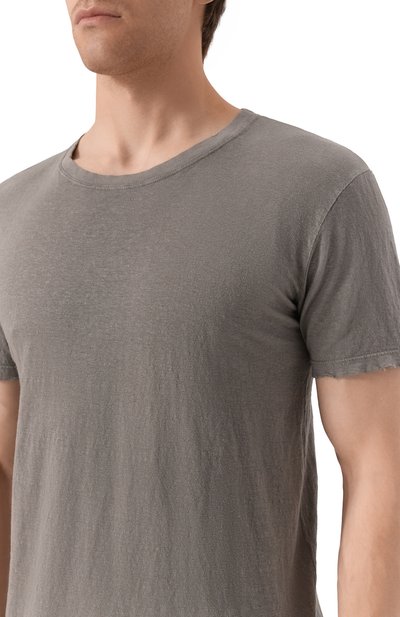 Льняная футболка NEVER ENOUGH, арт. MTH068, фото 5