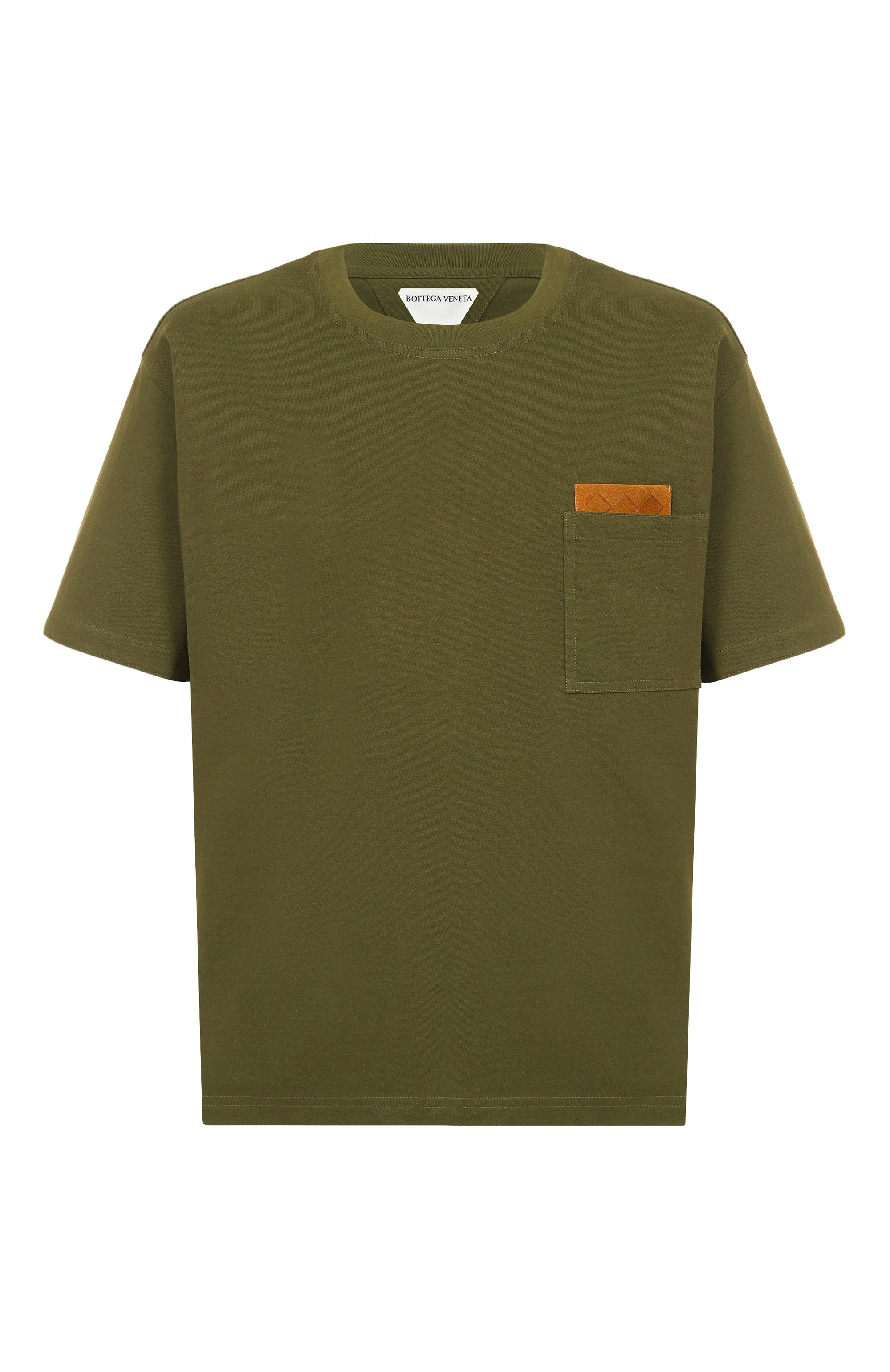 Хлопковая футболка BOTTEGA VENETA, арт. 838924/V4N50, фото 1