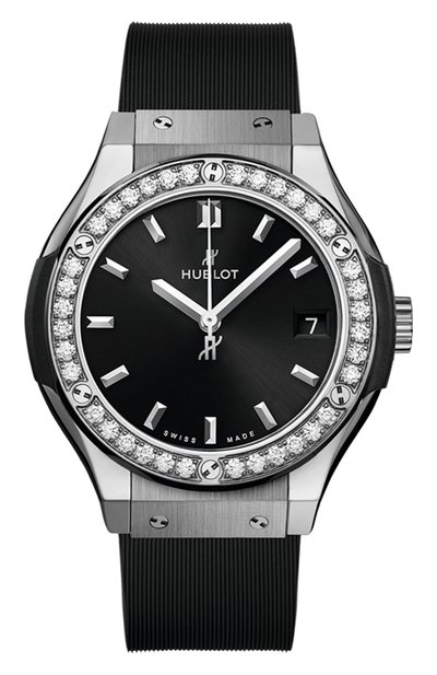 Женские часы titanium diamonds HUBLOT, арт. 581.NX.1470.RX.1104