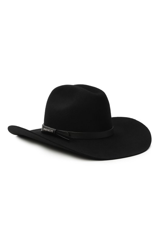 Шерстяная шляпа Dsquared2 HAW0102/30701427 Чёрный HAW0102/30701427