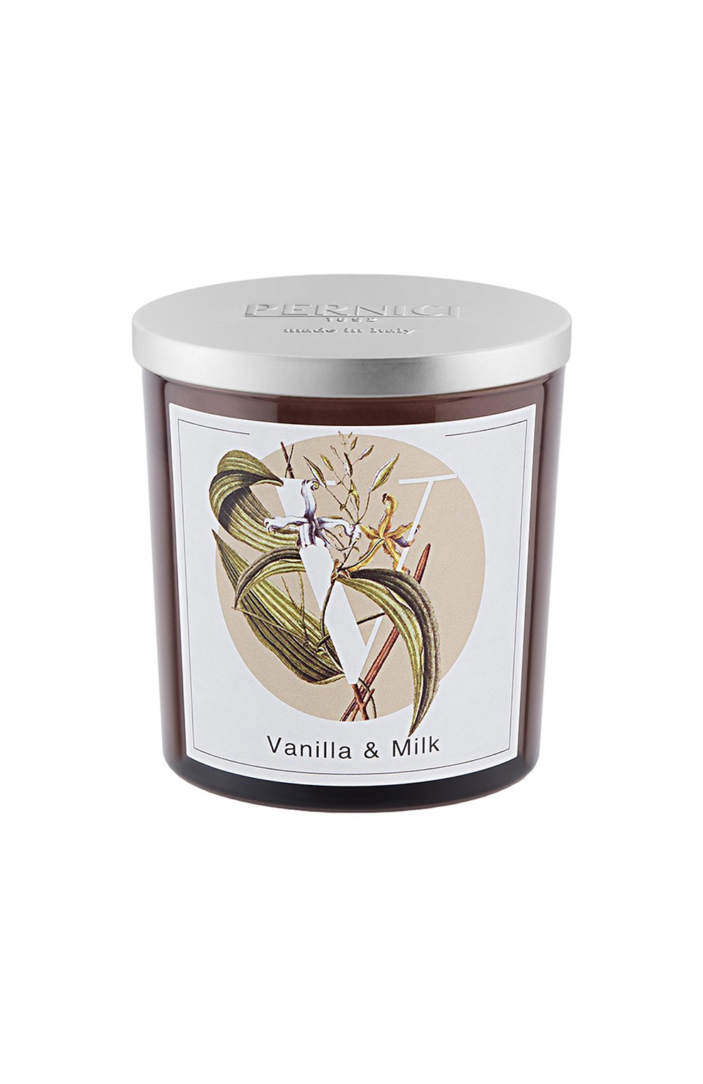 Свеча vanilla & milk (350g) PERNICI бесцветного цвета по цене 6700 руб., арт. 8001962075114, фото 1 Свеча vanilla & milk (350g) PERNICI, арт. 8001962075114, фото 1