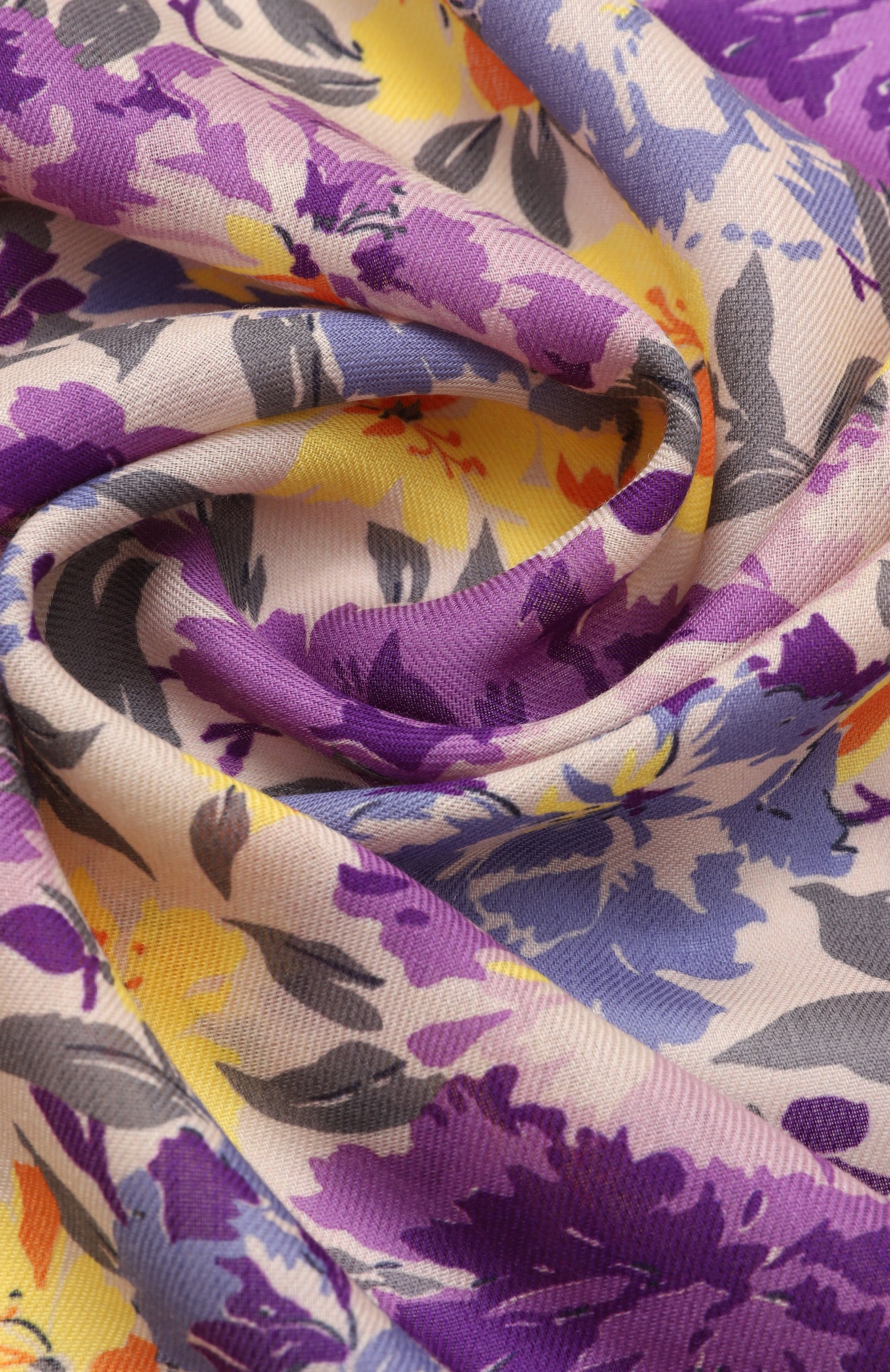 Шаль из шерсти и кашемира VALENTINO, арт. 8W2EB104/TUQ, фото 3