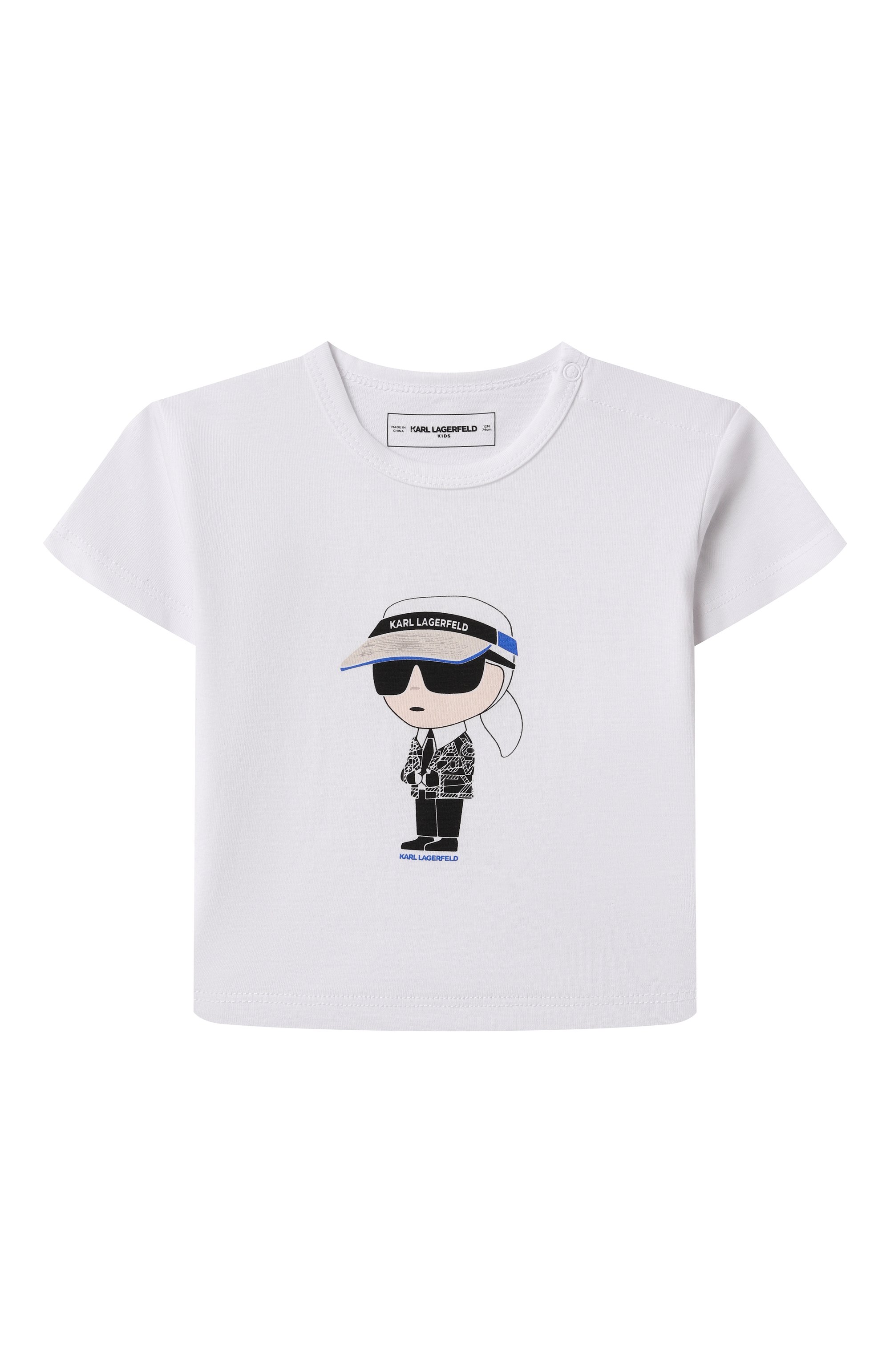 Комплект из футболки и шорт KARL LAGERFELD KIDS, арт. Z30502, фото 2