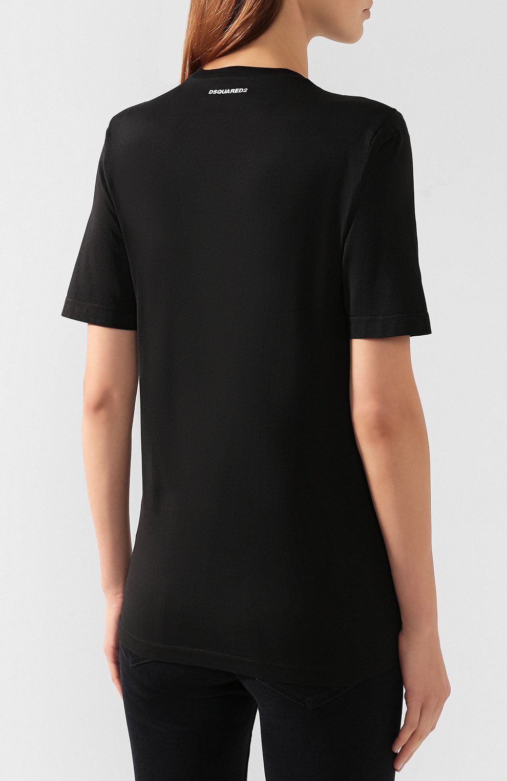 Хлопковая футболка DSQUARED2, арт. S75GD0040/S22427, фото 4