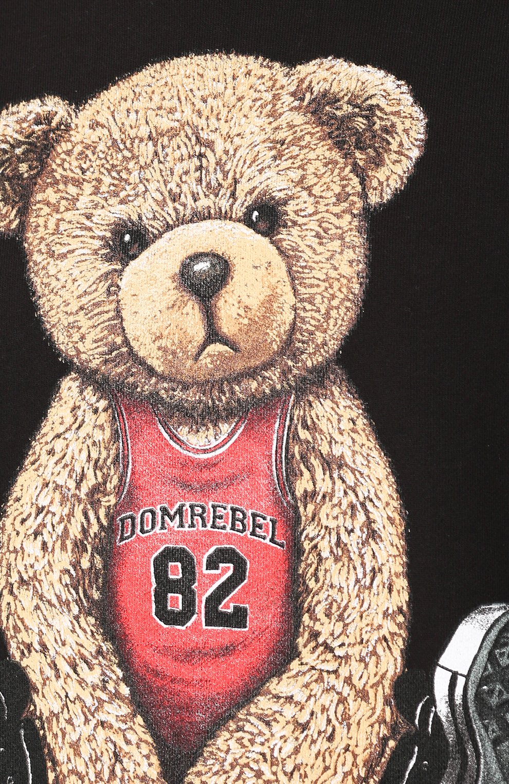 Хлопковое худи DOMREBEL, арт. PLAYER/PULL0VER H00DIE, фото 5