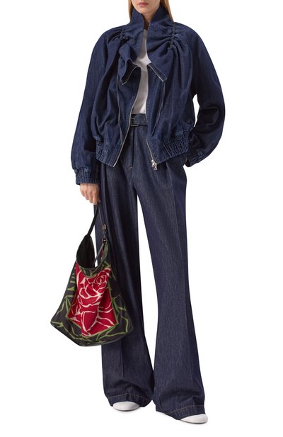 Сумка scarf large DRIES VAN NOTEN разноцветного цвета по цене 86850 руб., арт. 011502/3180, фото 3 Сумка scarf large DRIES VAN NOTEN, арт. 011502/3180, фото 3