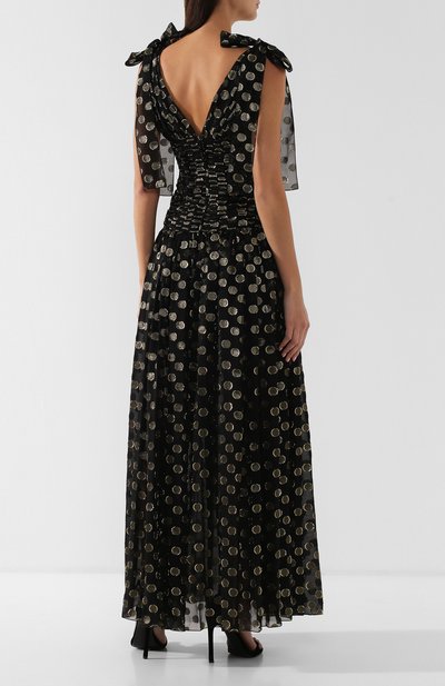 Шелковое платье-макси DOLCE & GABBANA, арт. F6C1TT/HJMBI, фото 4