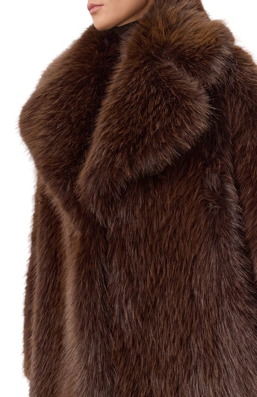 Шуба MSGM 3942MDC02/257814 Коричневый  3942MDC02/257814 Фото 5