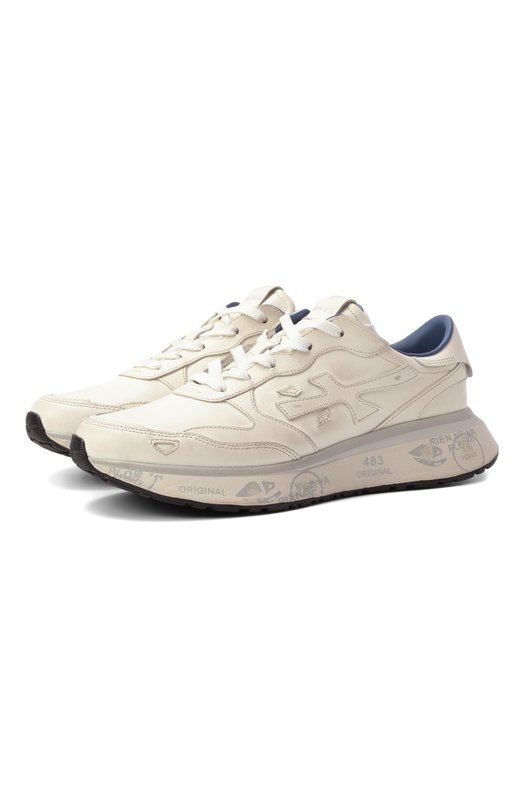 Кожаные кроссовки Lauryn Premiata LAURYN/VAR 7514 Белый LAURYN/VAR 7514