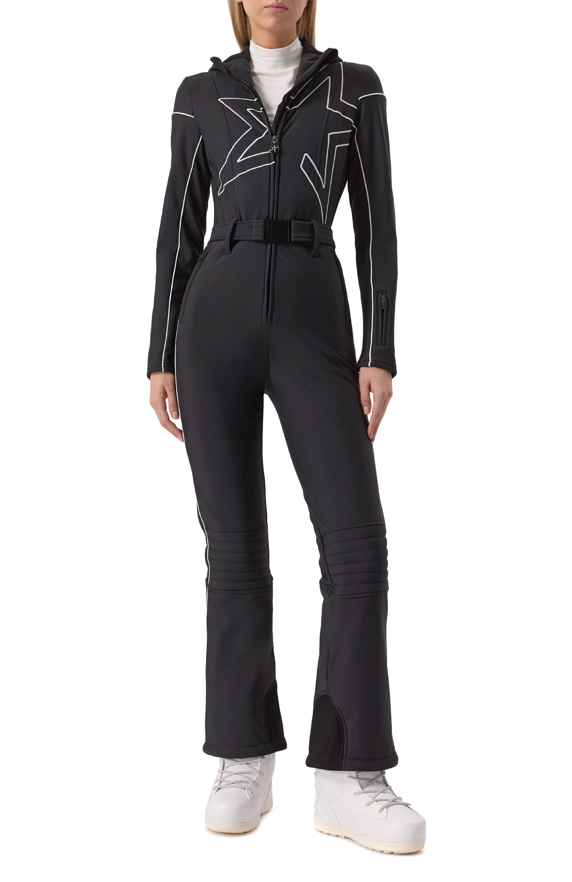 Комбинезон PERFECT MOMENT черного цвета по цене 126500 руб., арт. W3001088/SAMMY STAR SKI SUIT, фото 2 Комбинезон PERFECT MOMENT, арт. W3001088/SAMMY STAR SKI SUIT, фото 2