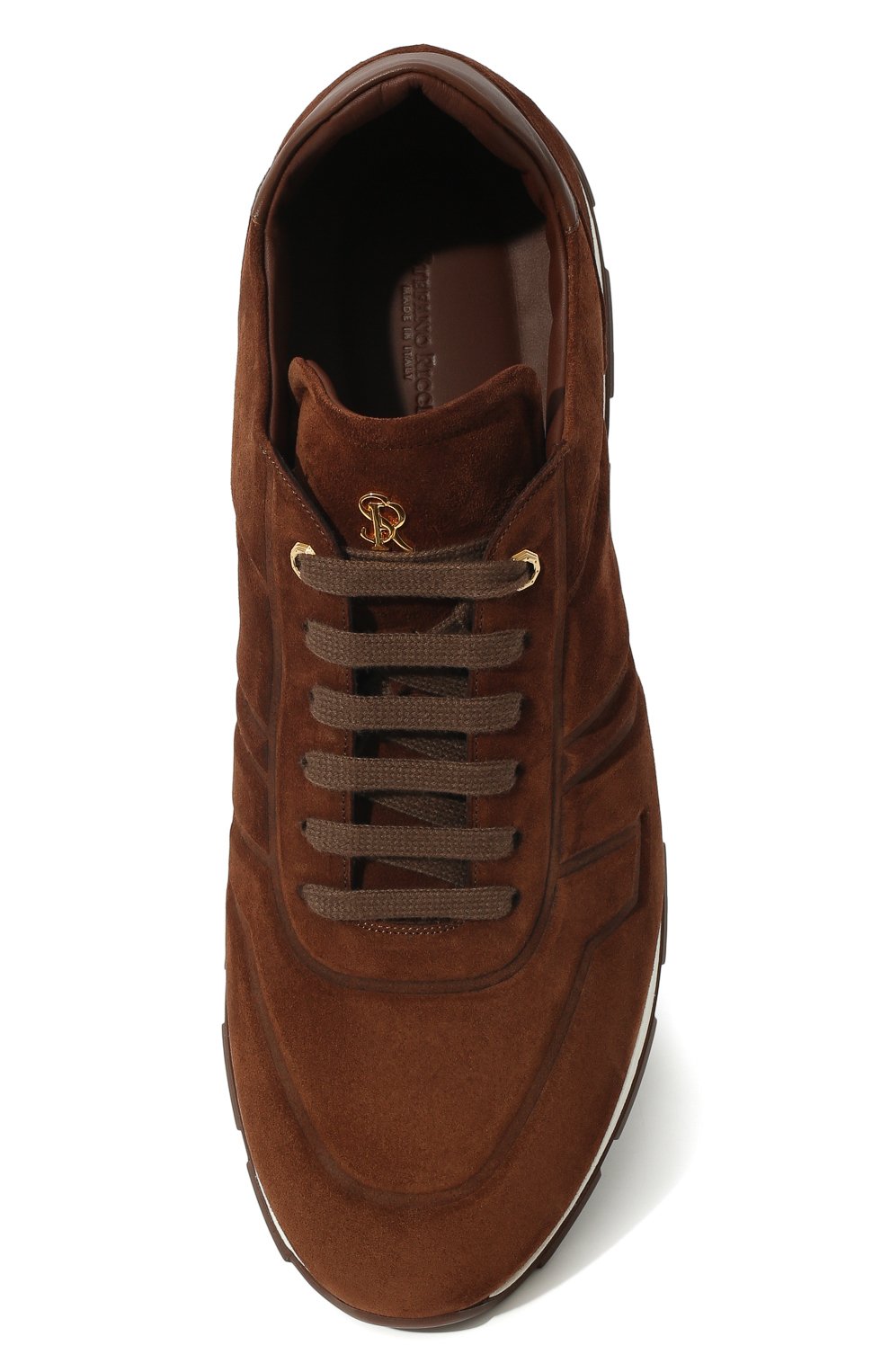 Замшевые кроссовки STEFANO RICCI, арт. US61_G6379/SDPWY, фото 6