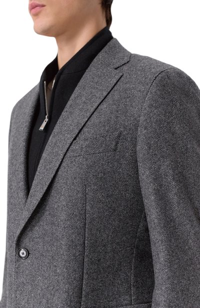 Шерстяной пиджак BOSS, арт. 50551589, фото 5