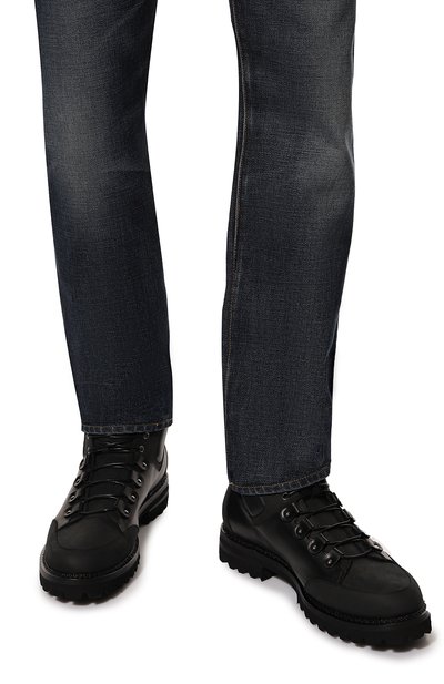 Кожаные ботинки W.GIBBS черного цвета по цене 59950 руб., арт. 0260005/2861, фото 3 Кожаные ботинки W.GIBBS, арт. 0260005/2861, фото 3