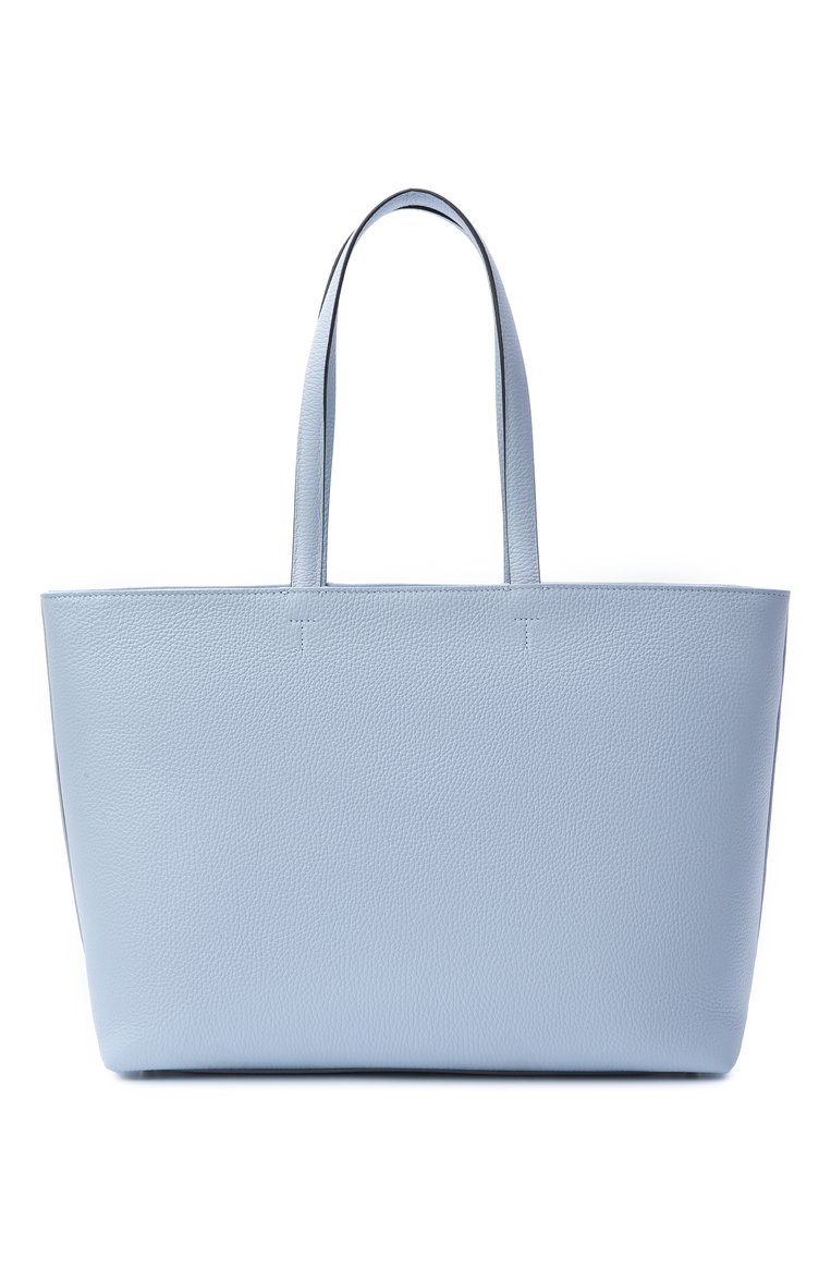 Женская сумка-тоут sfera large FURLA голубого цвета, арт. WB01353/HSF000 | Фото 6 (Материал: Натуральная кожа; Размер: large)