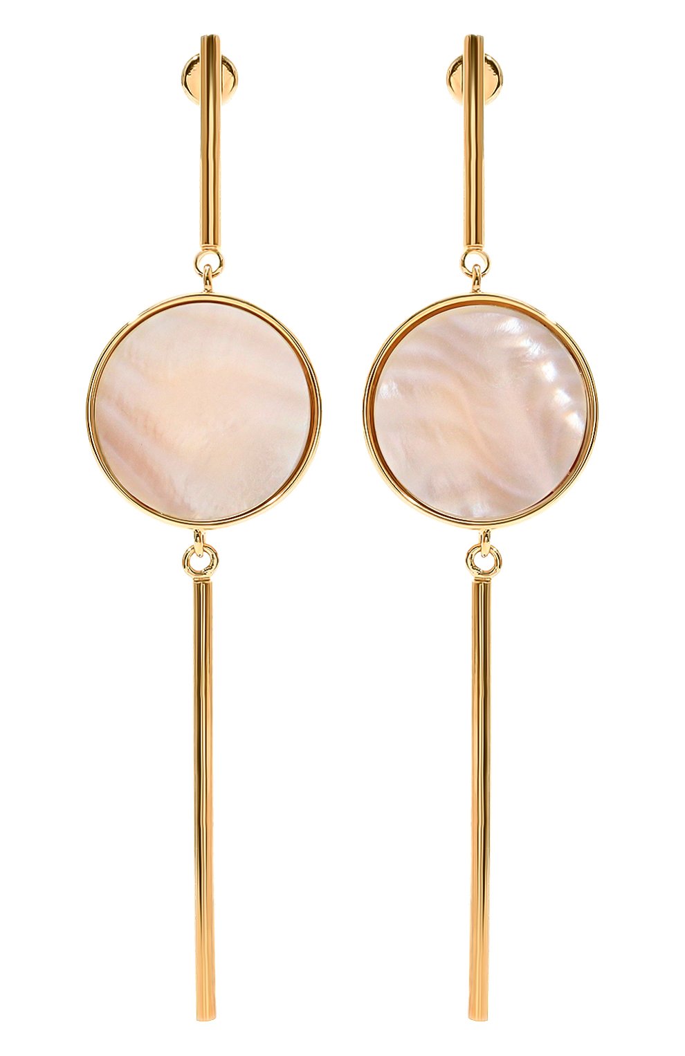 Серьги CRYSTALLINE JEWELLERY золотого цвета по цене 19470 руб., арт. 393, фото 1 Серьги CRYSTALLINE JEWELLERY, арт. 393, фото 1