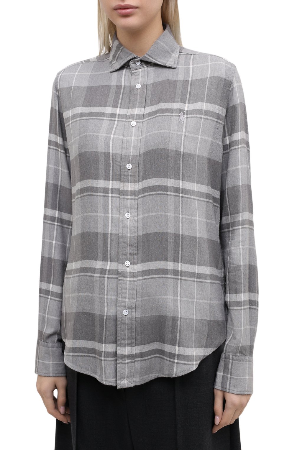 Рубашка из вискозы и хлопка POLO RALPH LAUREN, арт. 211815409, фото 3