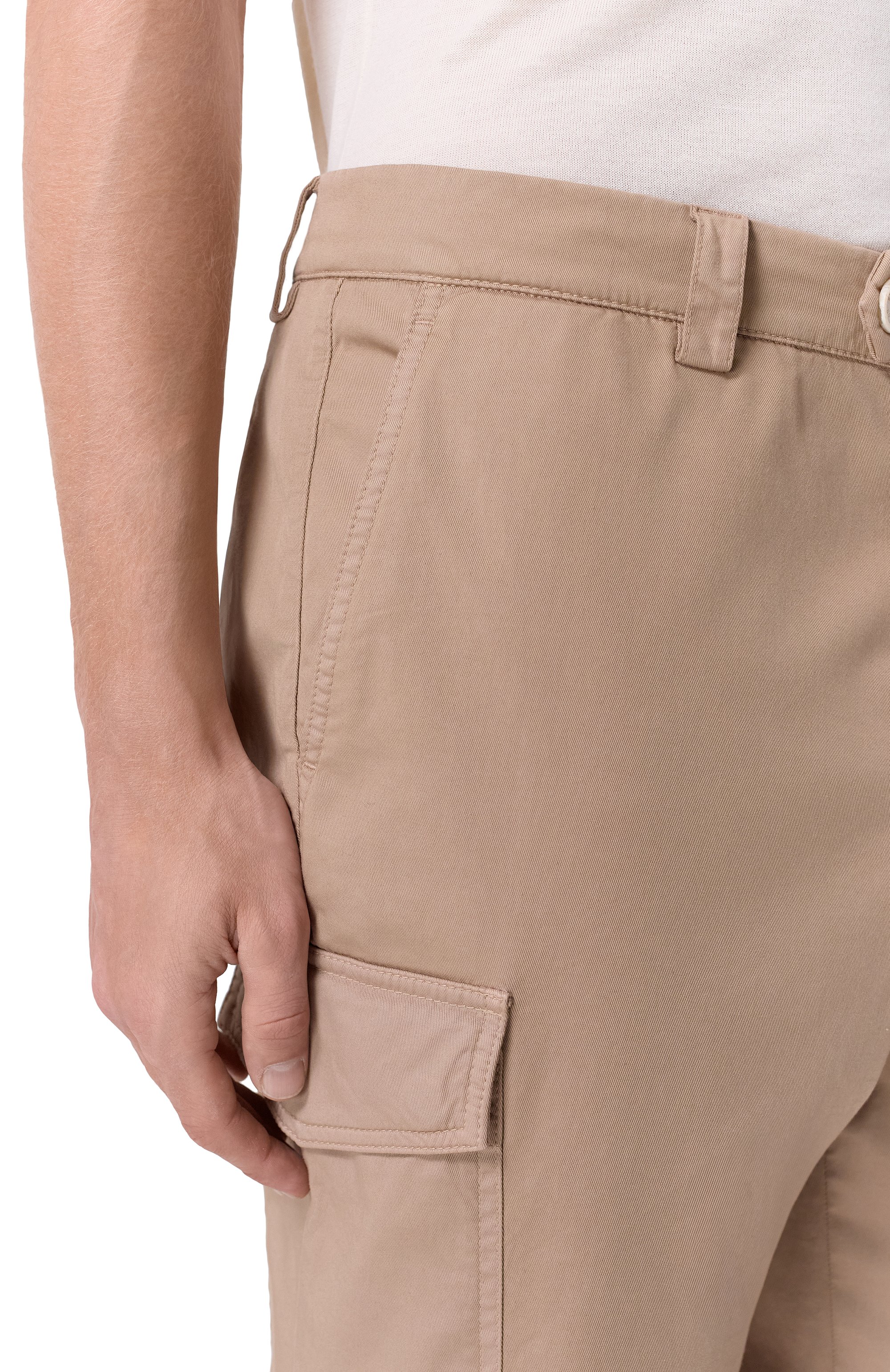 Хлопковые брюки-карго BRUNELLO CUCINELLI, арт. M289LE1890, фото 5