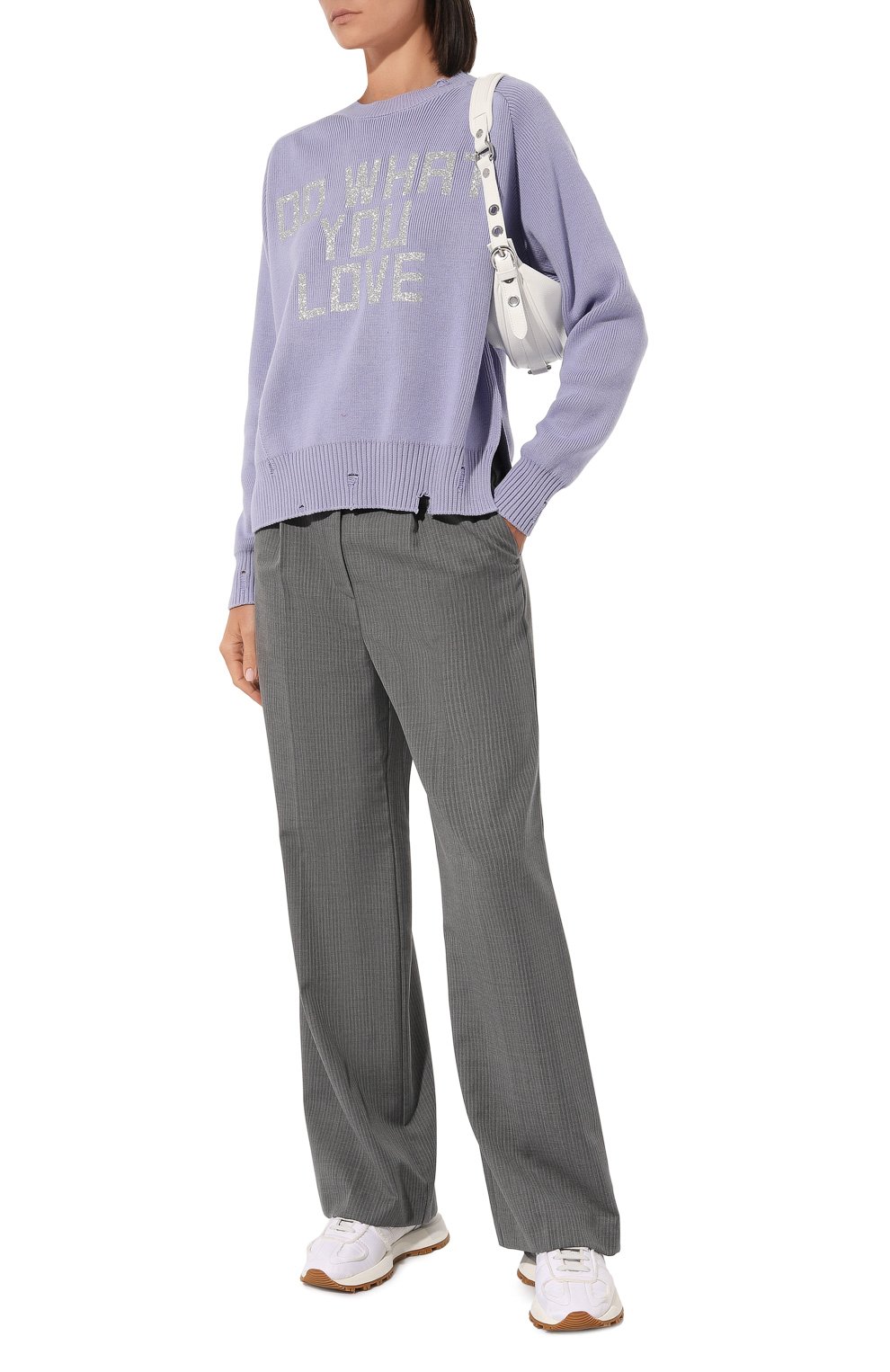 Свитер из шерсти и хлопка GOLDEN GOOSE DELUXE BRAND, арт. GWP00765, фото 2