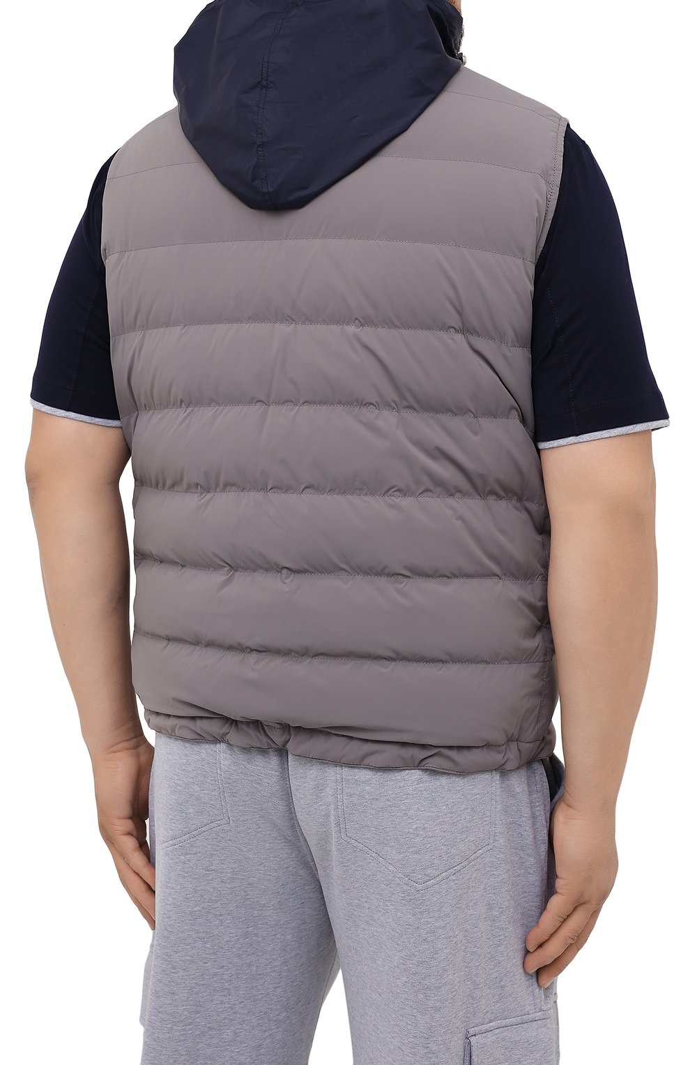 Пуховый жилет BRUNELLO CUCINELLI, арт. ML4911714W, фото 6