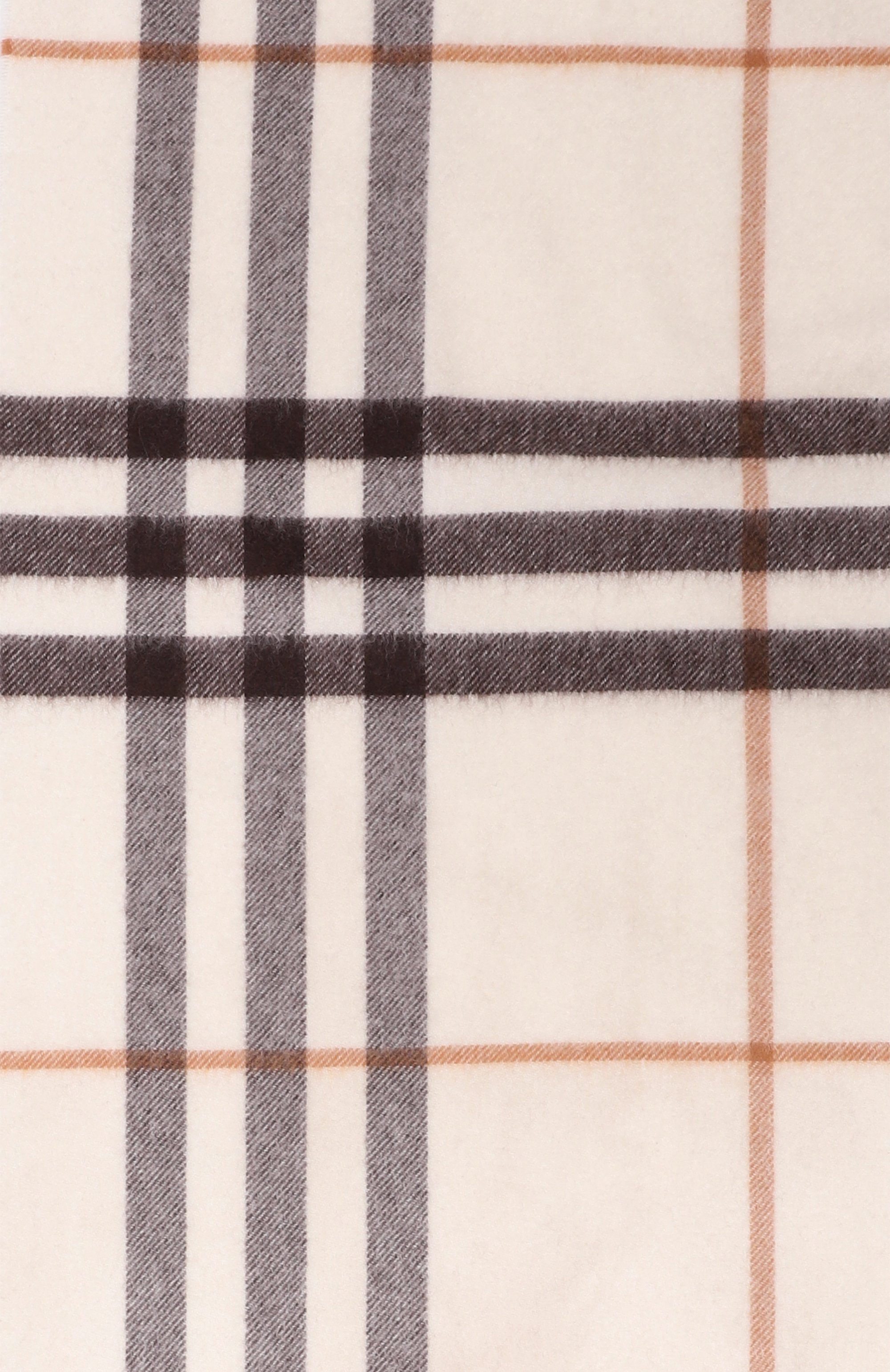 Кашемировый шарф BURBERRY кремового цвета по цене 75450 руб., арт. 8112634, фото 4 Кашемировый шарф BURBERRY, арт. 8112634, фото 4