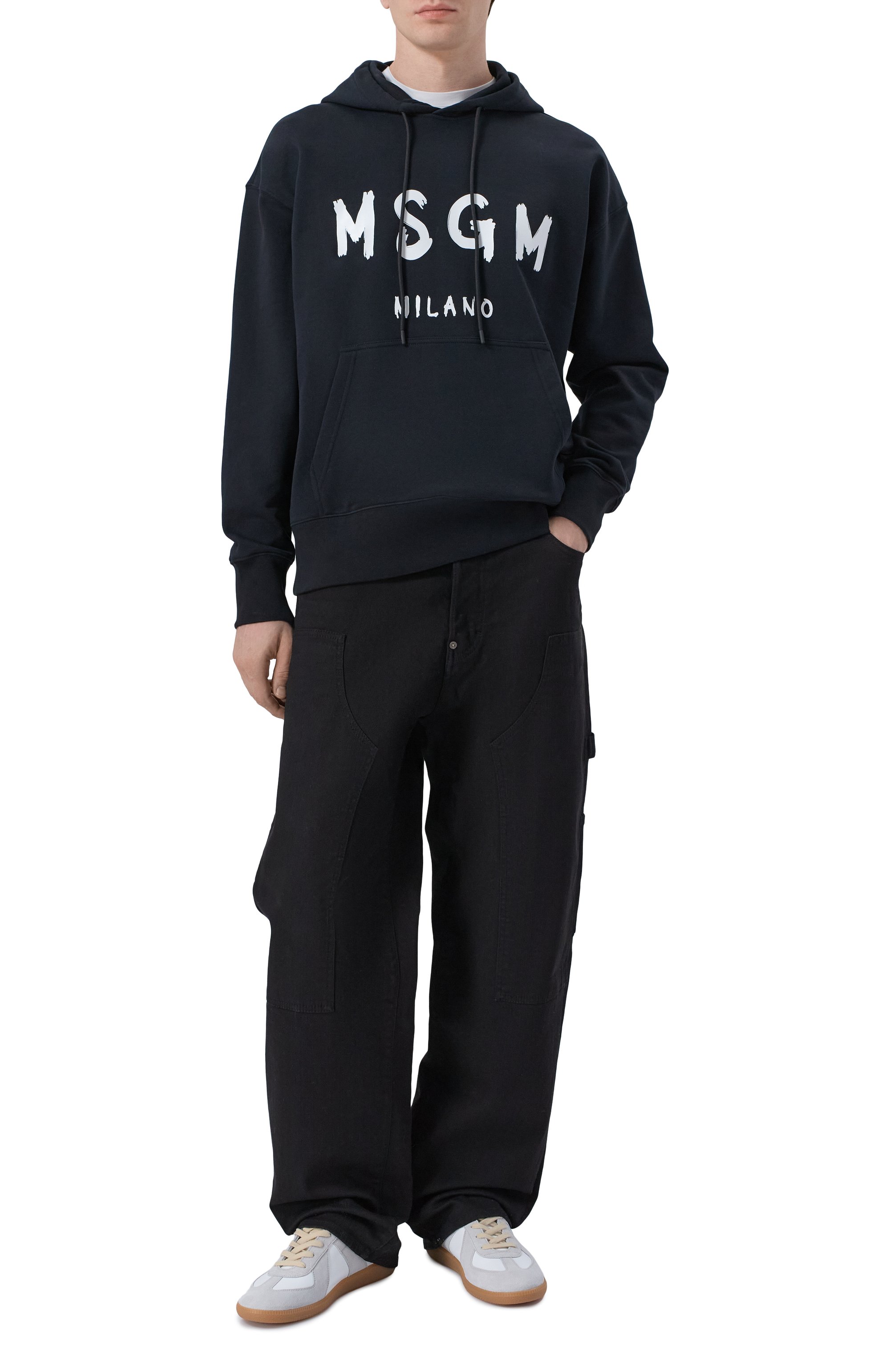 Хлопковое худи MSGM, арт. 2000MM515/300000, фото 2